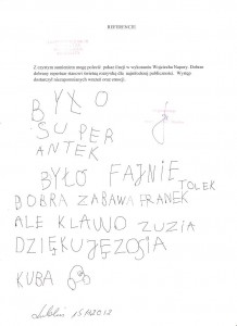 Wojciech Napora - Referencje